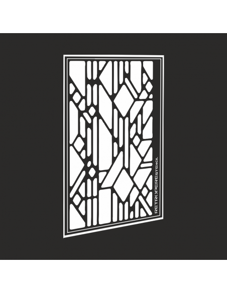 Dekoratif Duvar Baskısı Dik-Çapraz Desen 50*70