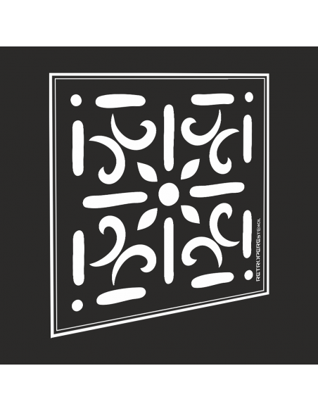 Dekoratif Duvar Baskısı Damask-7 Desen 85*85