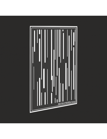 Dekoratif Duvar Baskısı Çizgi Desen 50*70