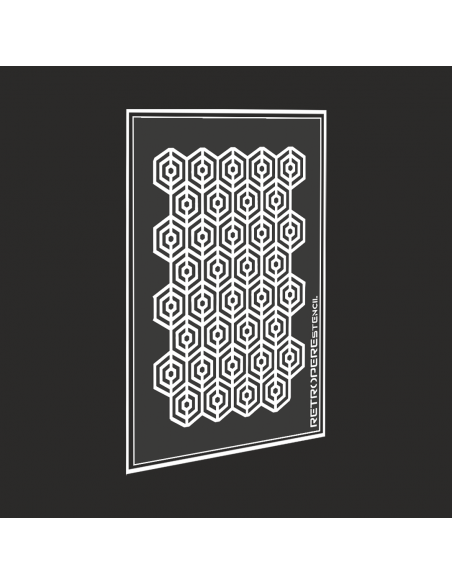 Dekoratif Duvar Baskısı Ardışık Desen 50*70