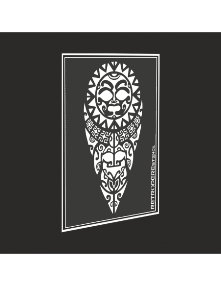 Dekoratif Duvar Baskısı Kabile Desen 50*70