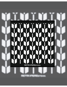 Dekoratif Duvar Baskısı Geometrik Desen 85*85