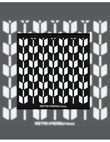 Dekoratif Duvar Baskısı Geometrik Desen 85*85